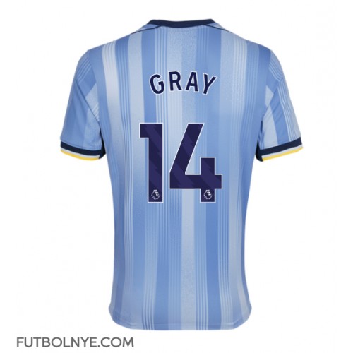 Camiseta Tottenham Hotspur Archie Gray #14 Visitante Equipación 2024-25 manga corta